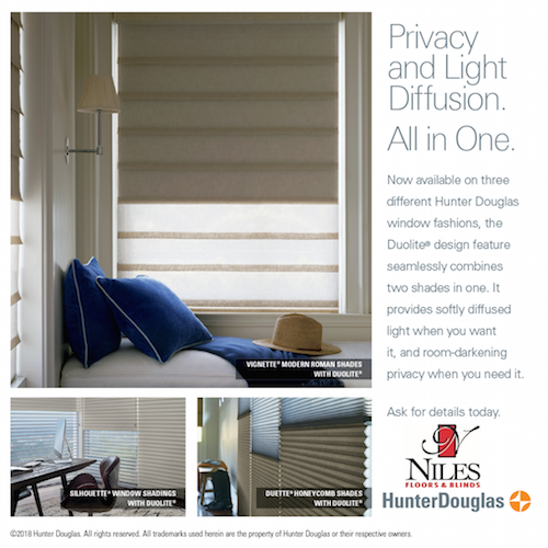 Hunter Douglas Vignette Modern Roman Shades Duolite