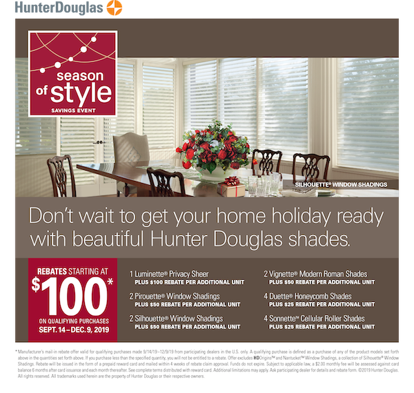 Blinds Sale Event