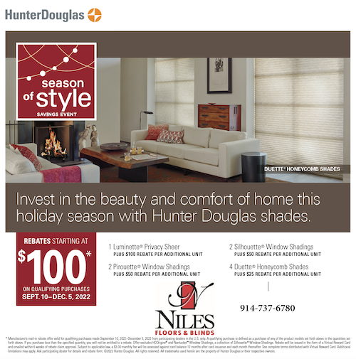 Hunter Douglas shades blinds sale