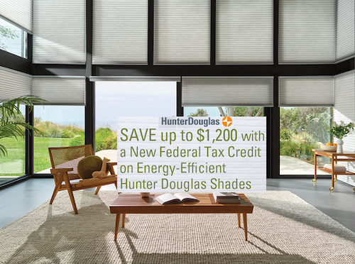 energy efficient shades Energy efficient Hunter Douglas shades